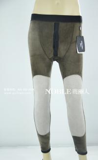 竹纤维男士打底裤ND016