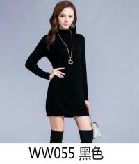 竹纤维女士时尚毛衫ww055